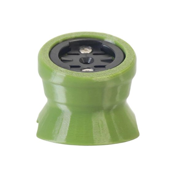 Mosiee 5.5*4.3Cm Folding Bike Computer Mount Plastic Light Holder for Brompton A/C/P Green
