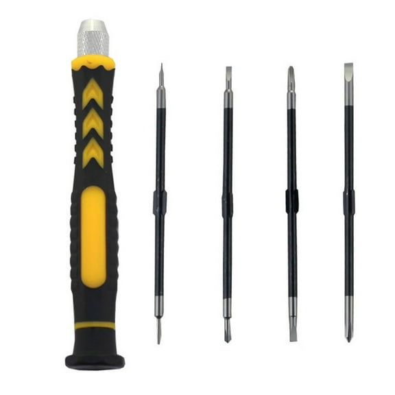 Mosiee 5 In 1 Slotted Cross Screwdriver Precision Screw Drivers for Phone Laptop Repair Open Tool Multifunctional Hand Tools