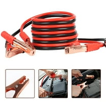Mosiee 500A 1.8M Car Battery Cable Booster Cable Double-Ended With Clamps Clips
