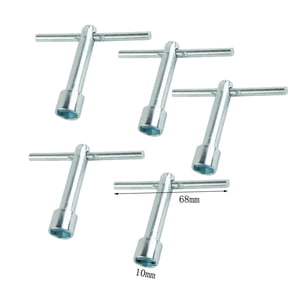 Mosiee 5Pcs 10mm Hex Socket Wrench T Shape Handle Deep Nut Driver Steel Hand Tool