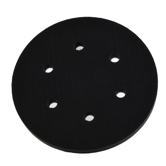 Mosiee 6"/150mm Soft Buffer Spong Pad 6 Holes Soft Interface Pad Foam Disc Power Sander Tool Angle Grinder Parts Power Tool Accessories