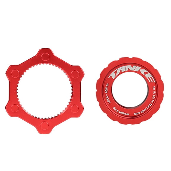 Mosiee 6 Bolt Conversion Kit for Centerlock Disc Brake Hubs In Various Colors Red