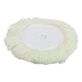 Mosiee 7 Inch Wool Polishing Pad Natural Wool Buffing Pad Kit Polishing Disk for Compound Cutting Car Body Repair Buffing Pad