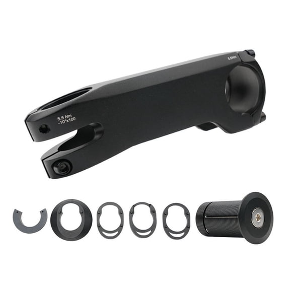 Mosiee Adjustable Stem Set for Road Mountain Bikes with Easy Installation 80 90 100Mm 100Mm