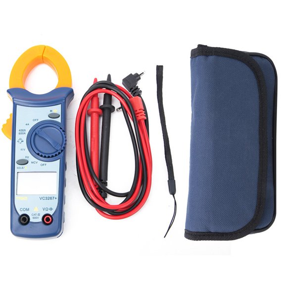 Mosiee Auto Range True Rms Clamp Meter Vc3267+ Digital Multimeter Ncv Voltage Tester