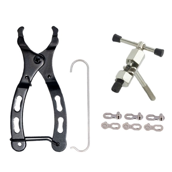 Mosiee Bicycle Chain Repair Tool Kit, Bike Link Plier with 3 Pairs Link Bicycle Chain