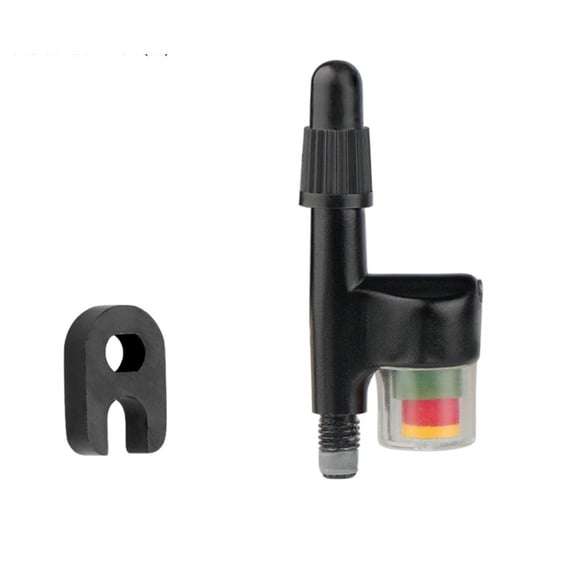 Mosiee Bicycle Tire Pressure Monitor for Presta Valve Low Pressure Notification With