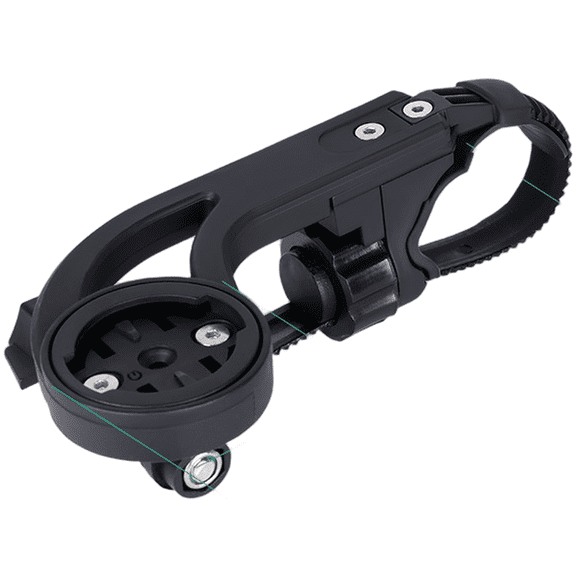 Mosiee Bike Computer Mount Holder Nylon for Garmin Front Light Base Quick Release/Strap Style Multi-Functional Speedometer Base Parts D