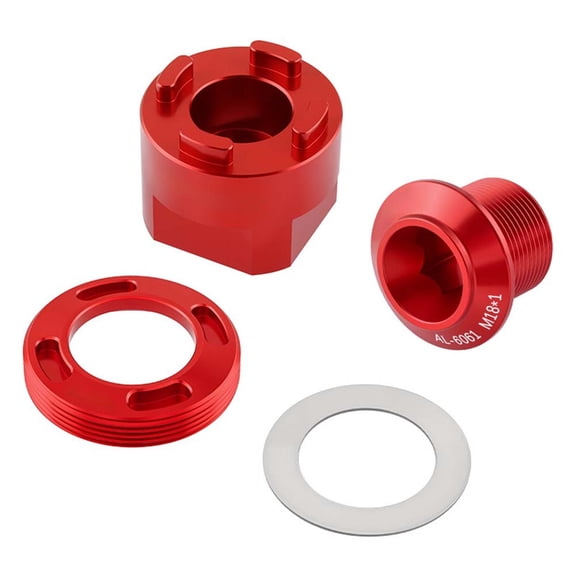 Mosiee Bike Crank Arm Cap And Removal Tool for Sram for Dub Bb30 Bottom Bracket Use Red