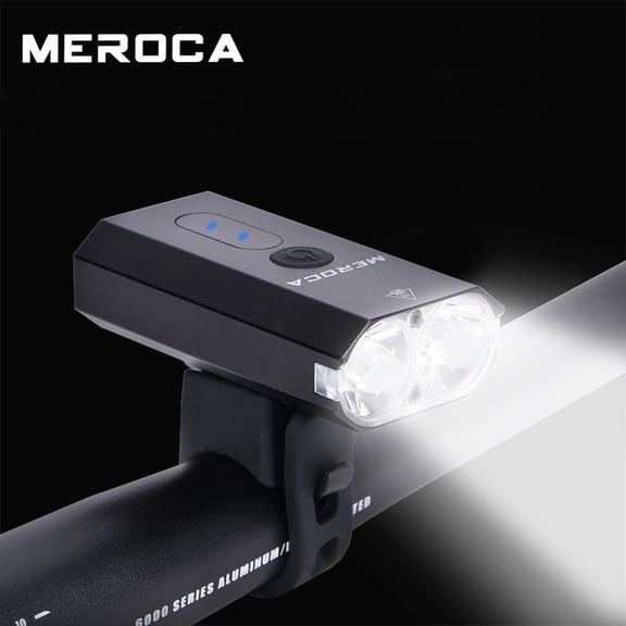 Mosiee Bike Front Light Bike Flashlight Sporting 4 Modes 400 Lumens Aluminum Alloy