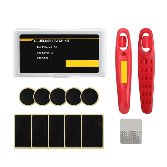 Mosiee Bike Tire Repair Kit, Bicycle Inner Tube Puncture Patch Kits