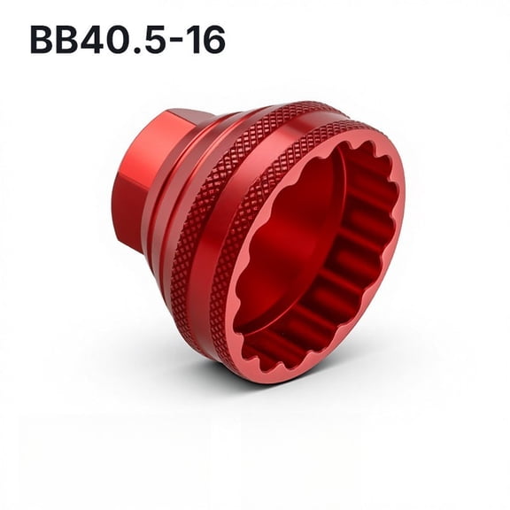 Mosiee Bottom Bracket Socket Tool, Hollow Threaded Bb Removal/Install Mtb Red Bb-40.5-16