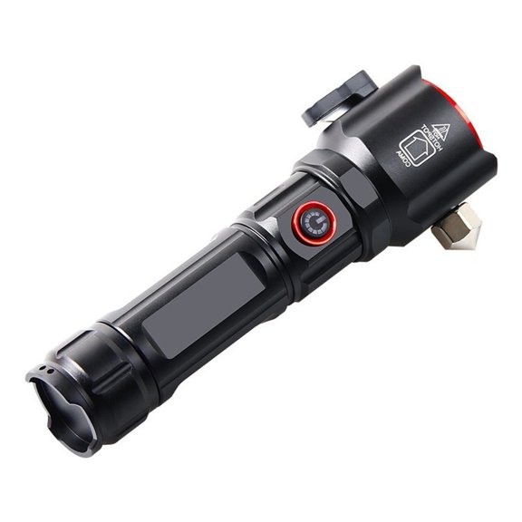Mosiee Bright White Beam Serial Bus Rechargeable Type C Safety Hammer A