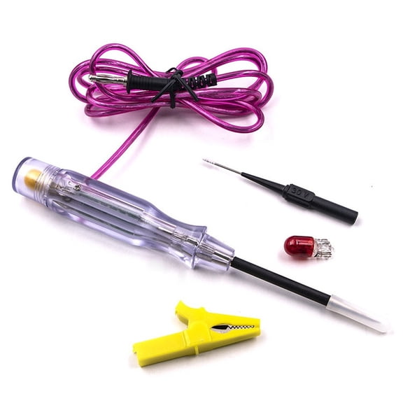 Mosiee Car Circuit Tester Premium Test Light Probe Pen Light Bulb Diagnostic Tool