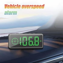 Mosiee Car For Mph Speed Meter Digital Hud Gps Speedometer Km/H Ohead Up Display Real-Time Speed Monitoring Overspeed Alarm