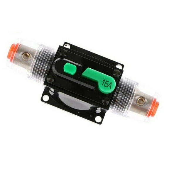 Mosiee Car Fuse Circuit Breaker Boat Car Dc Protect Breaker Radio Reset Waterproof 10A-100A 12V-48V Amp Circuit Breaker
