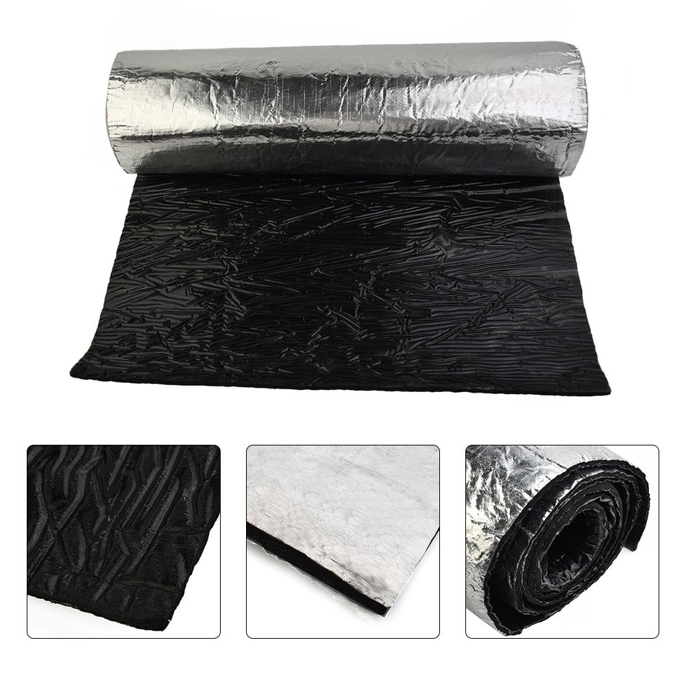Mosiee Car Hood Sound Proofing Deadening Heat Noise Insulation Foam Mat