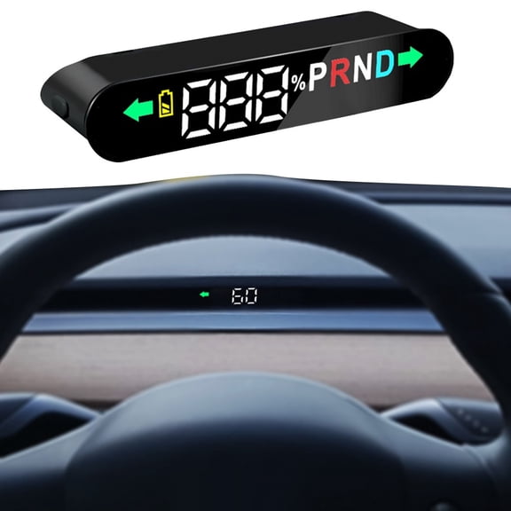 Mosiee Car Hud Head Up Display For Tesla For Model 3 For Model Y Dedicated Electronic Speedometer Signal Gear Car Accessories