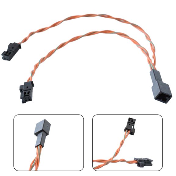 Mosiee Car Speaker Adapter Plug Cable Y Splitter Tweeter Fit For Mercedes