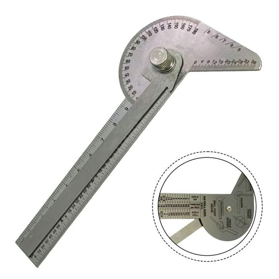 Mosiee Circular Divider And Center Finder Tool for Accurate Layout Work In Metal