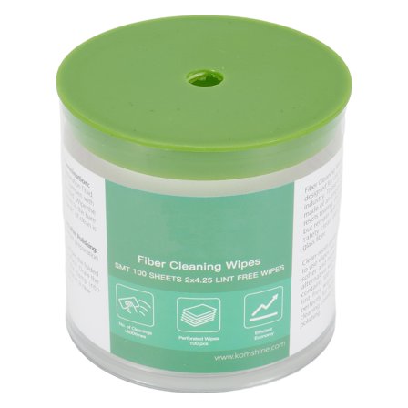 Mosiee Clean Optical Fiber Cleaning Wipes Lint-Free Cleaning Cleaning Optical Soft Thick Wipes Komshine Soft Over 600+