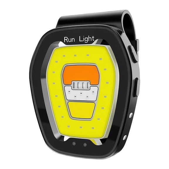 Mosiee Clip on Flashlight Running Light for Runners Portable Led Work Light Headlamps