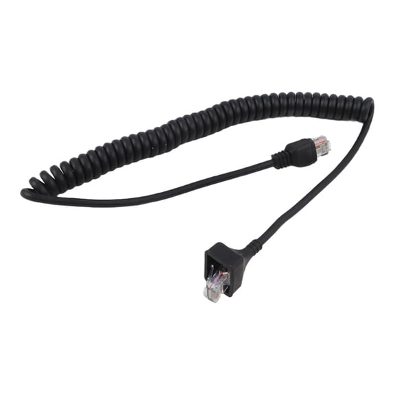 Mosiee Coiled Microphone Cable 8pin for For radios Compatible with KMC30 KMC32 KMC35 KMC36 MC59 KMC27A KMC27B Extendable Length 70cm