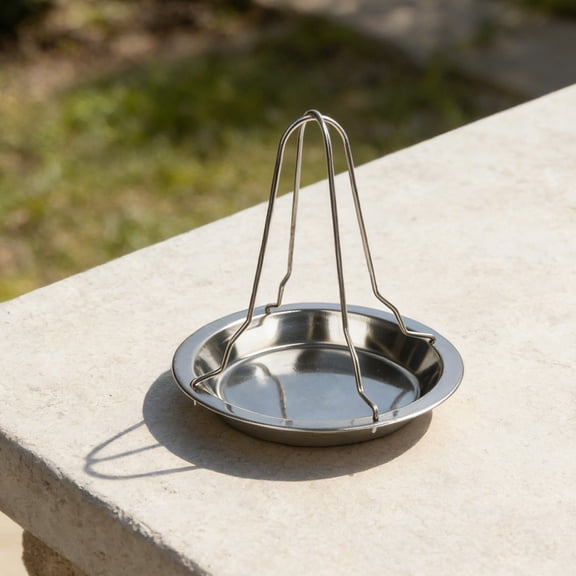 Mosiee Compact Stainless Steel Vertical Chicken Roaster 195Cm for Juicy Roasts