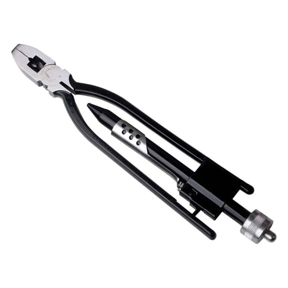 Mosiee Compact Wire Twisting Pliers 6 9 Inch with 45 Steel Build for Aviation Safety Locks and for Motorcycle Wiring Tasks Lightweight 6 Inches