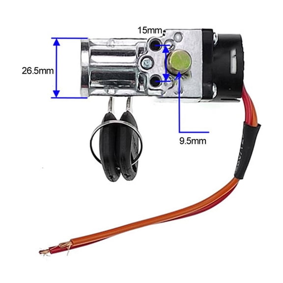 Mosiee Custom Fit Electric Vehicle Lock Anti-Theft Lock Compatible with Aluminum Boxes