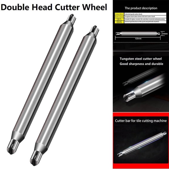 Mosiee Cutting Machine Tool Holder Artifact Double Head Manual Silver Tile Cutter Cutting Machine Special for Floor Tiles