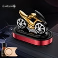 thumbnail image 1 of Mosiee Diffuser Solar Powered Rotating Car Purifier Simulated Motorcycle Styling, 1 of 5