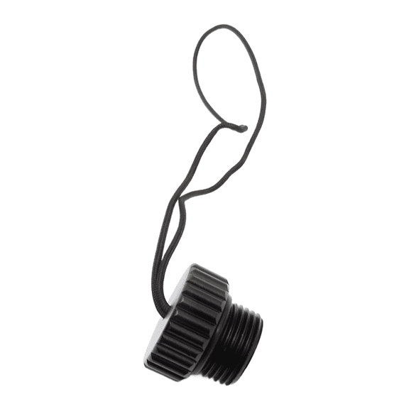 Mosiee Diving Backplate/Wing, Sidemount for Bcd, and Tank Valve Dust Cap (5/8-14 ) Black