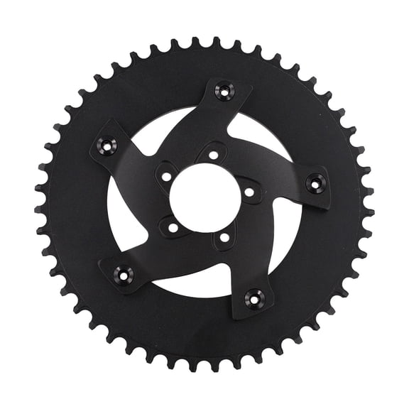Mosiee E-Bike Chainring 48T And Adapter for Bafang for G320 Mid-Drive Motor