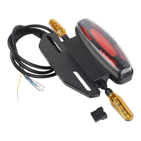 Mosiee E-Bike Taillight 6-Pin Connection Ipx4 Waterproof Multiple Lighting Functions