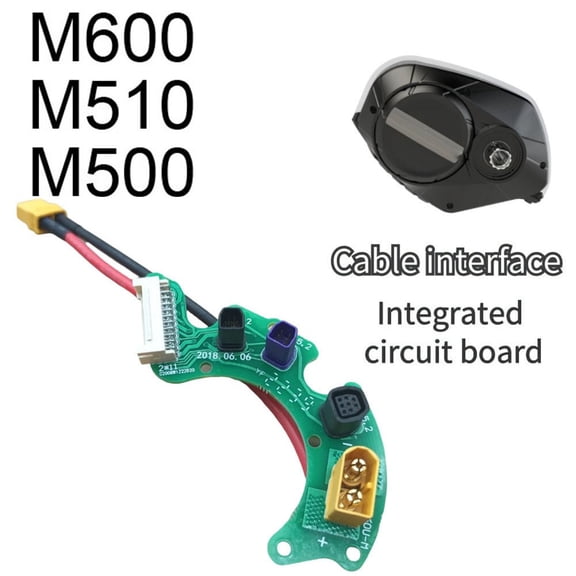 Mosiee Ebike Pcb Board Motor Controller Practical Repair Parts Replacement for Bafang Middrive for M600 M500 Hall Element