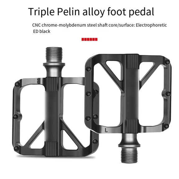 Mosiee Electric Bicycle Alloy Pedals with Enhanced Grip And Antislip Features In Black