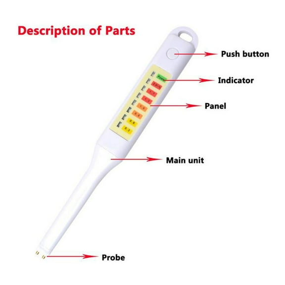 Electronic Salinity Tester Pen Vegetable Soup Saltiness Concentration Meter