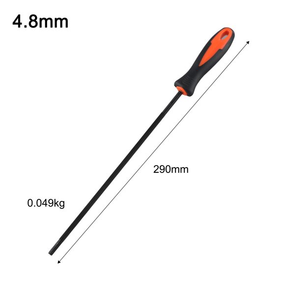 Mosiee Grinding Chainsaw Round Files 1 Repair File Cleaning Logging Tools Electric Chain Hand Tool Hot 4.8mm