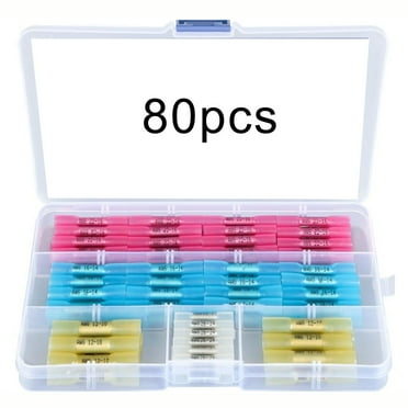 Mosiee Heat Shrink Butt Connectors Kit Waterproof Wire Connectors For Boat Truck