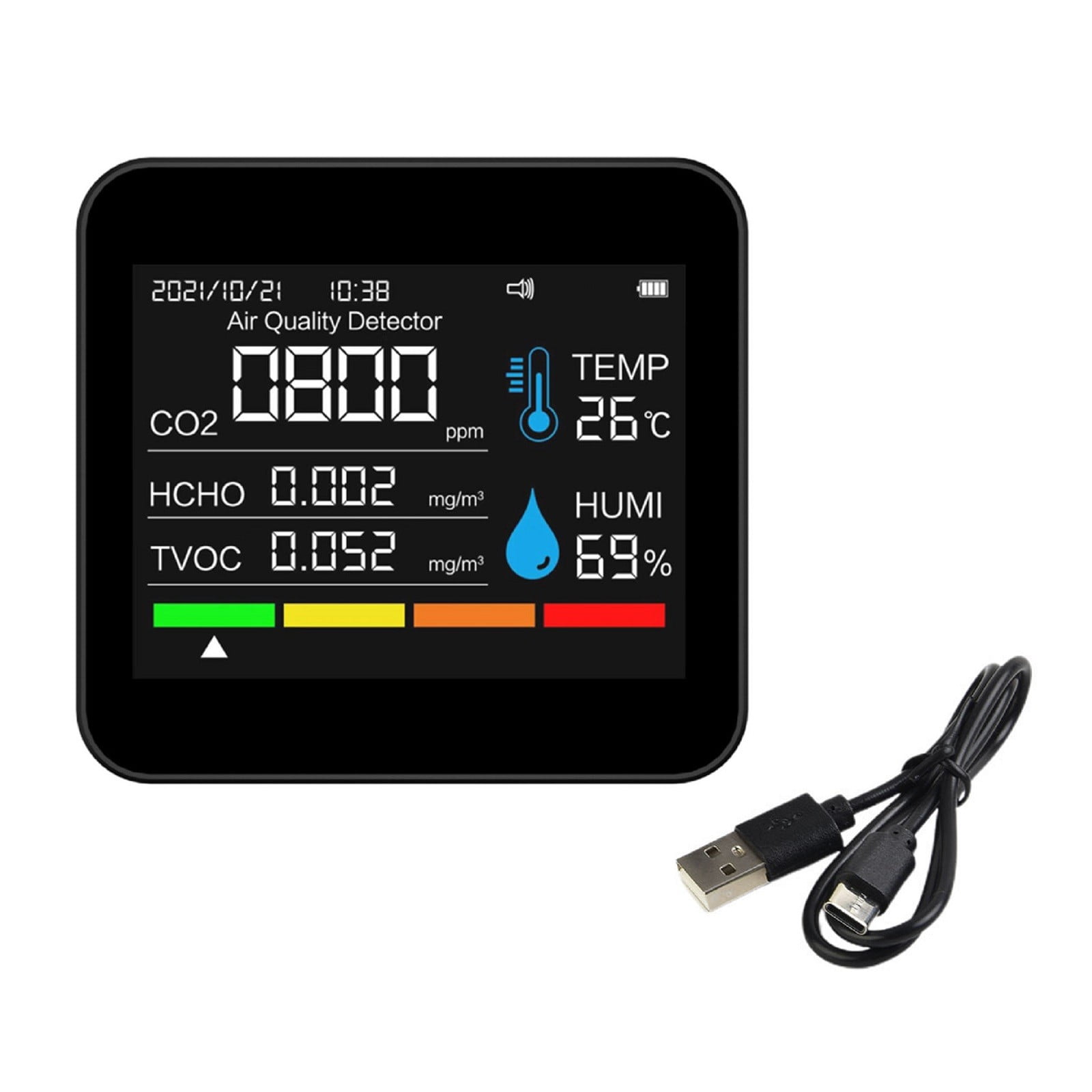 Mosiee High Performance Air Quality Tester For Real Time Monitoring Of ...
