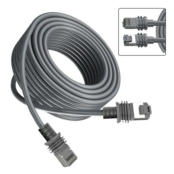 Mosiee High-Speed 1200Mbps Gigabit Waterproof Cat6 Ethernet Cable for Starlink for Gen3 Router Cable Gigabit Ethernet Router Cable 2 Meters
