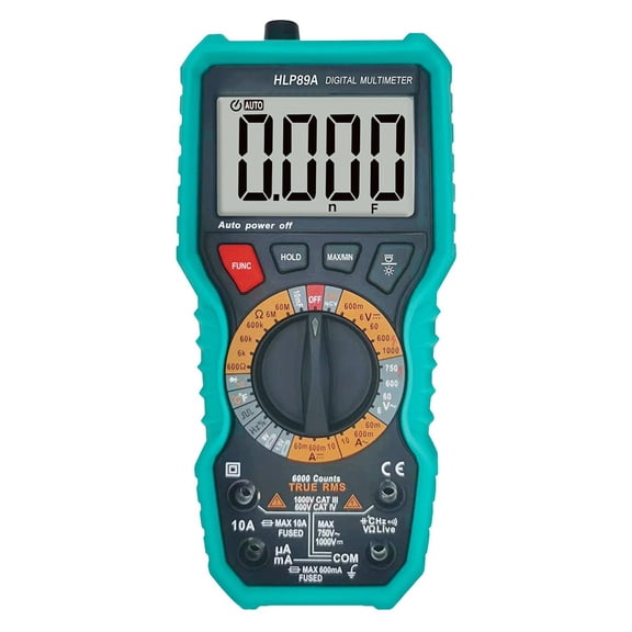 Mosiee Hlp89A High Accuracy Smart Anti Burn Digital Multimeter with Ncv Auto Power Off