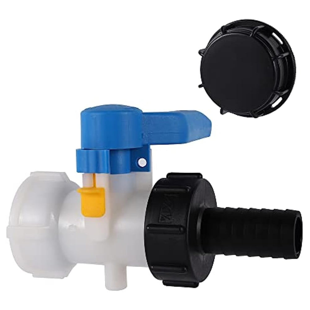 Mosiee Ibc Tank Adapter Valve S60X6 1.25Inch 32Mm Hose Connector