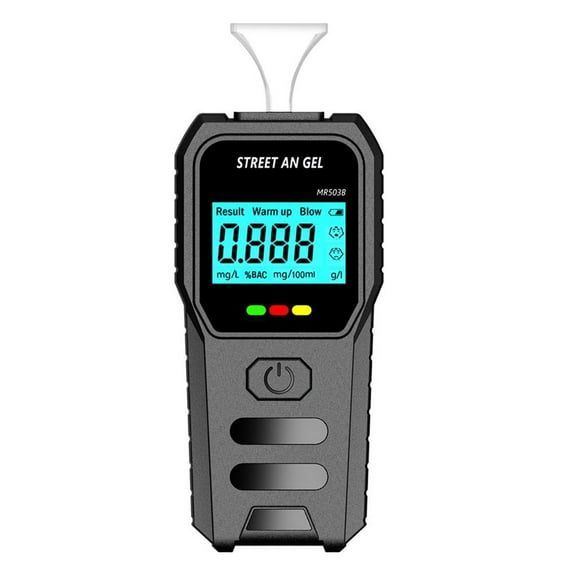 Mosiee Intelligent Breath Alcohol Tester with Digital Display And Voice Guide A