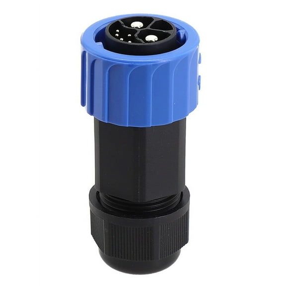 Mosiee M23 Ip67 Male Female 2+1 Plus 5 Battery Connector, Motorcycle Charger Socket