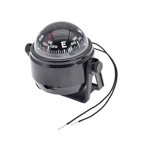Mosiee Marine Navigation for Compass with Led Light 12V Dc for Boats and Yachts Black