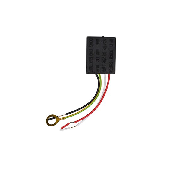 Mosiee Metal AC 220V Touch Sensor Switch for Lamp ON OFF Control Compact Size Easy Setup One-Way Lighting Control Solution 3A Four-Way