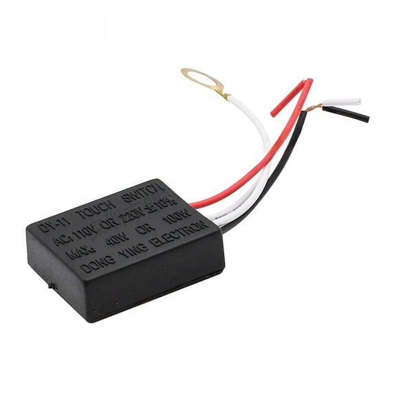 Mosiee Metal AC 220V Touch Sensor Switch for Lamp ON OFF Control Compact Size Easy Setup One-Way Lighting Control Solution Ac220V