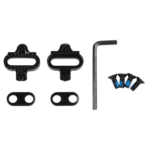 Mosiee Mountain Bike Clipless Cycling Shoe Pedal Clip Fixing Pads And Anti-Slip Pads for Spd Clamps Pedal Cleats for Mountain Bikes